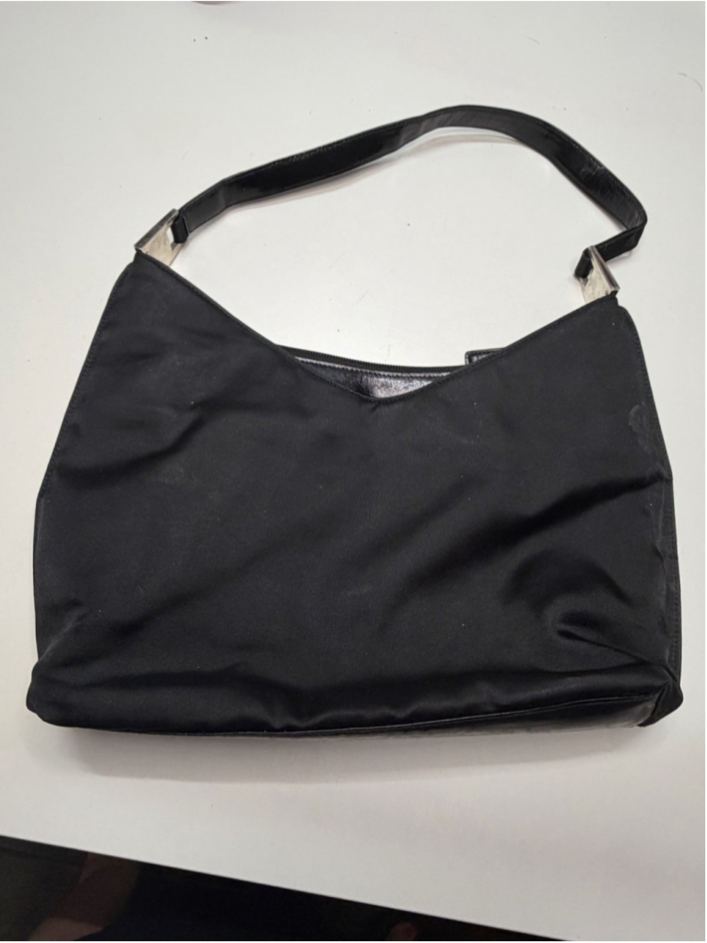 Women's Gucci Black Nylon Shoulder Bag, One Size